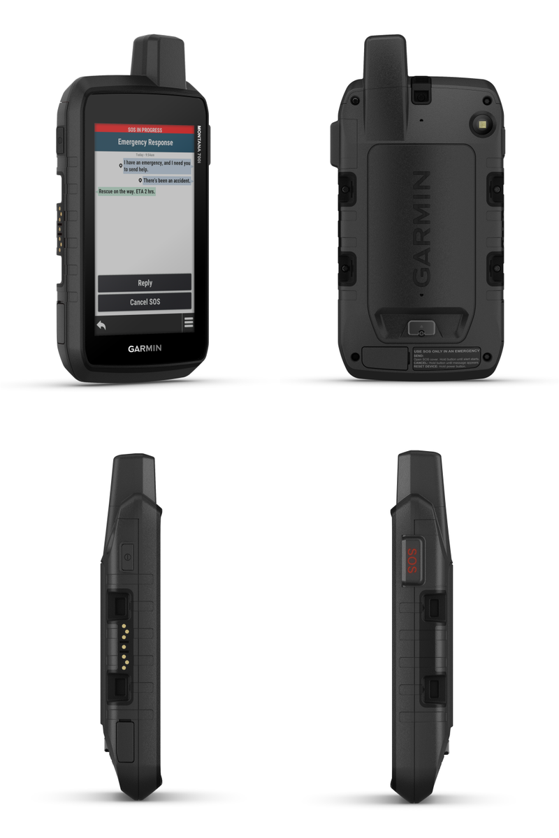 Garmin Montana 700i Rugged GPS Touchscreen Navigator with Included Wearable4U EarBuds