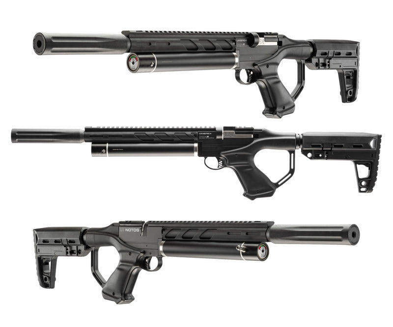 Umarex Notos PCP .22 Caliber Pellet Carbine Air Rifle (2254847) with Pack of 250x .22 Cal Pellets and Extra Mag Bundle