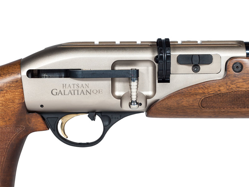 Hatsan Galatian Walnut QE Air Rifle with Targets and Lead Pellets Bundle