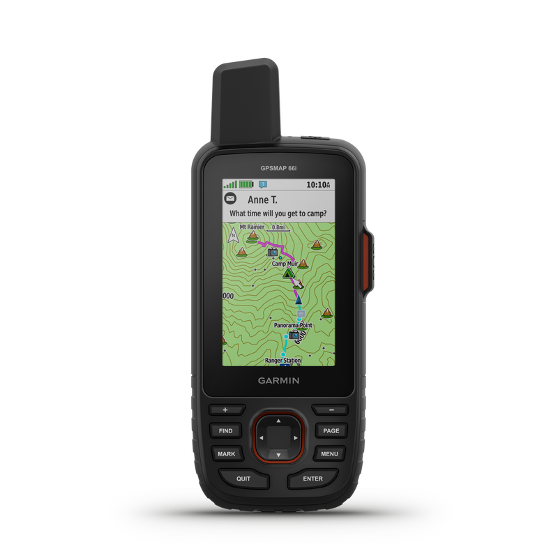 Garmin GPSMAP 66i, GPS Handheld and Satellite Communicator, TopoActive Mapping and inReach Technology