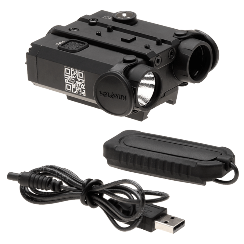 Holosun LS420 7075 Aluminum Bodied Dual Laser Sight with IR Illuminator Multi- Laser with Free Hat Bundle