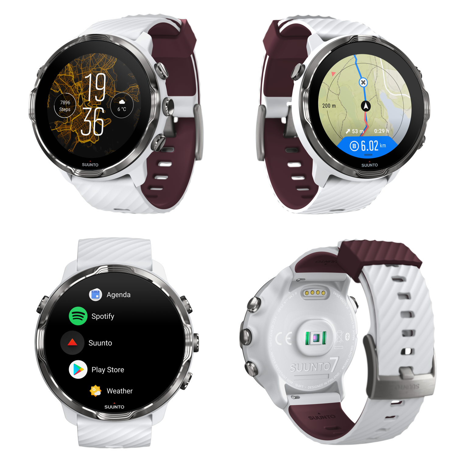 Spartan Trainer Wrist Hr Suunto Spartan Step Counter SUUNTO White Spartan Trainer Wrist Hr Suunto Spartan Step Counter SUUNTO White