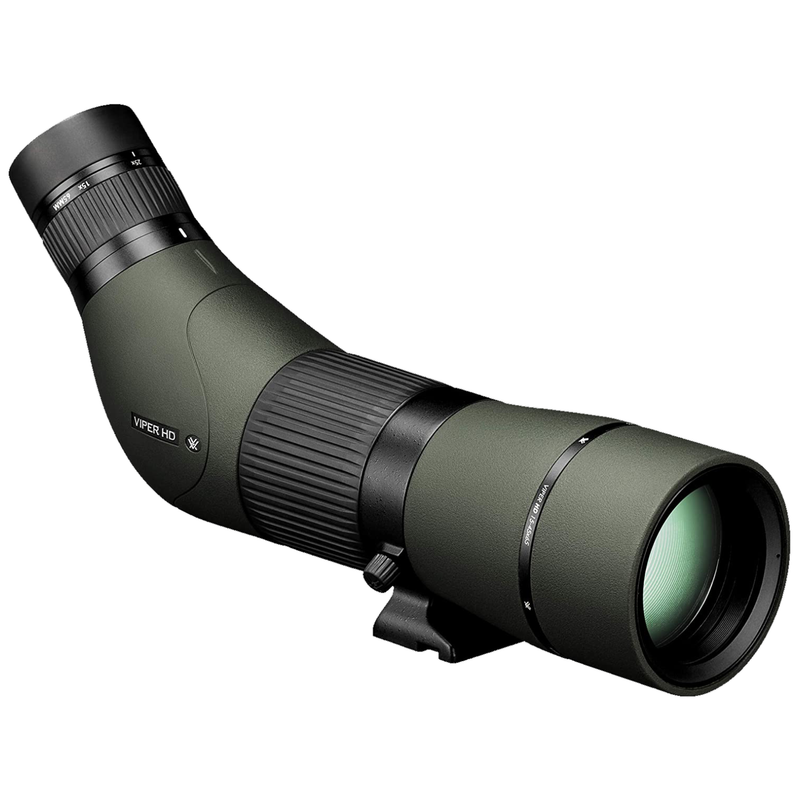 Vortex Optics Viper HD 15-45x65 Angled Spotting Scope with Free Hat and Wearable4U Bundle