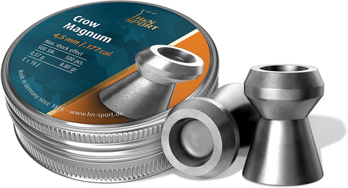 Haendler & Natermann Crow Magnum Hollowpoint Airgun Pellets .177 Cal. 500ct