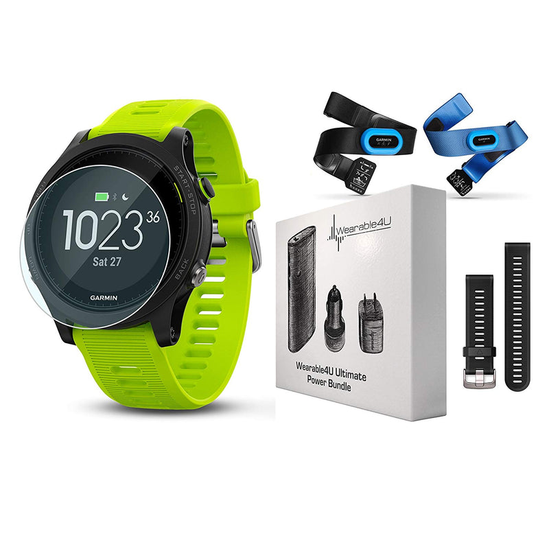 Garmin Forerunner 935 GPS Multisport Watch Ultimate with Includes Wearable4U Bundle