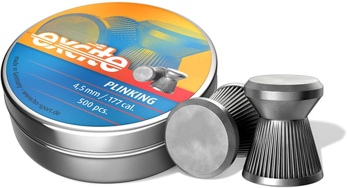 Haendler & Natermann H&N Excite Plinking Wadcutter Airgun Pellets .177 Caliber / 7.48-Grains (500 Count)