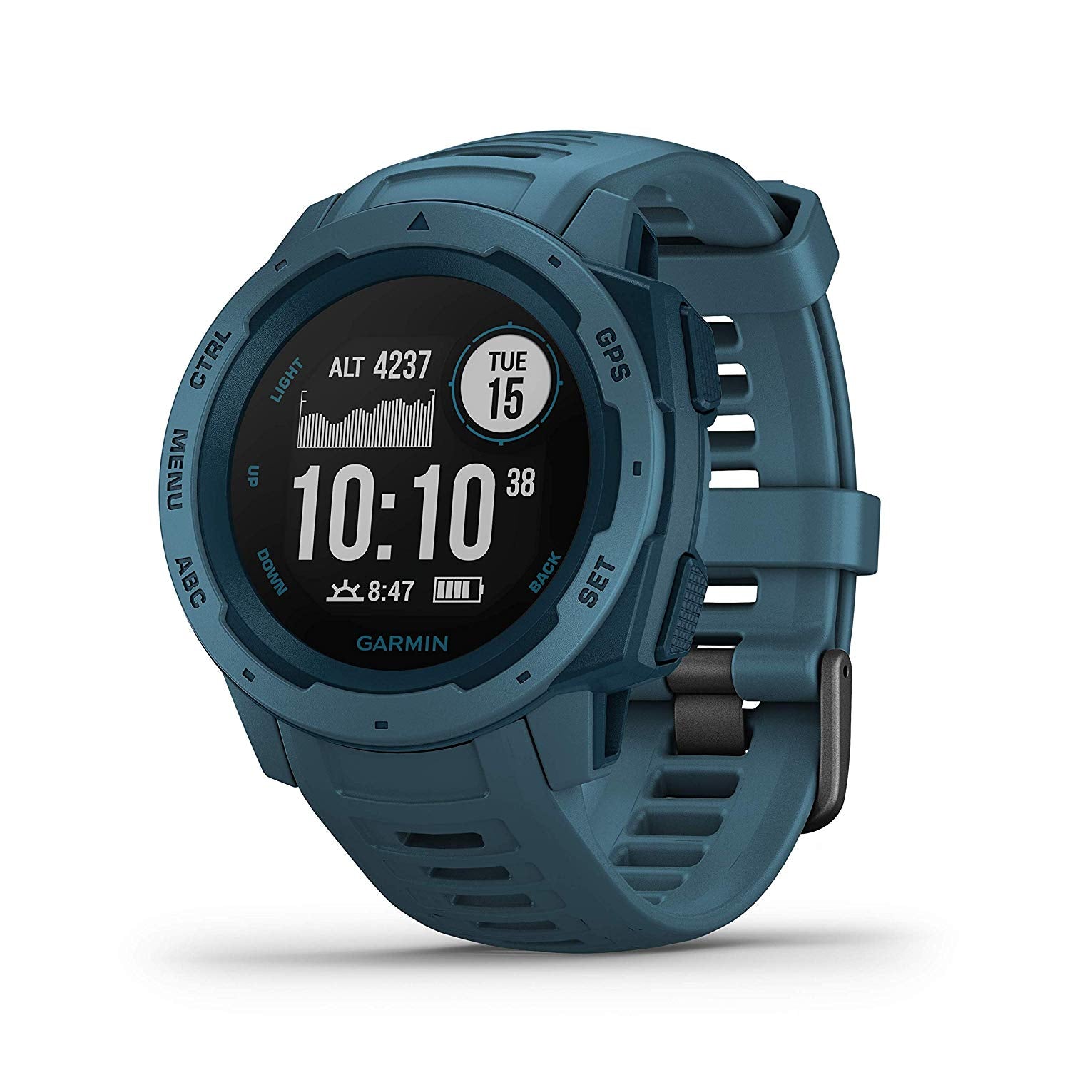 Garmin Instinct, Rugged Outdoor Watch with GPS, Features GLONASS and G –  Sports and Gadgets