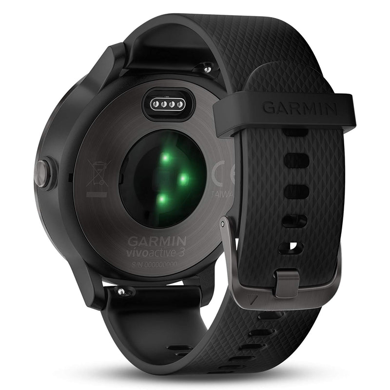 Garmin Vivoactive 3 GPS Smartwatch with Wearable4U Ultimate Power Pack Bundle
