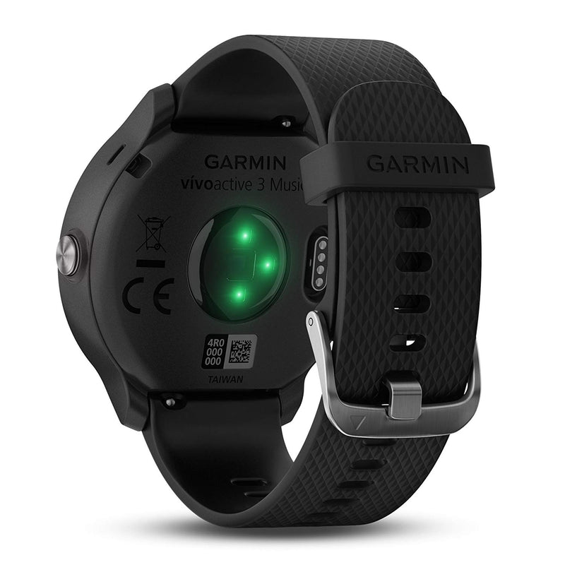 Garmin Vivoactive 3 GPS Smartwatch and Wearable4U Ultimate Power Bundle  Music