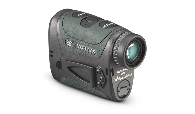 Vortex Optics Razor HD 4000 GB 7x25mm Ballistic Laser Rangefinder (LRF-252) with Wearable4U Bundle