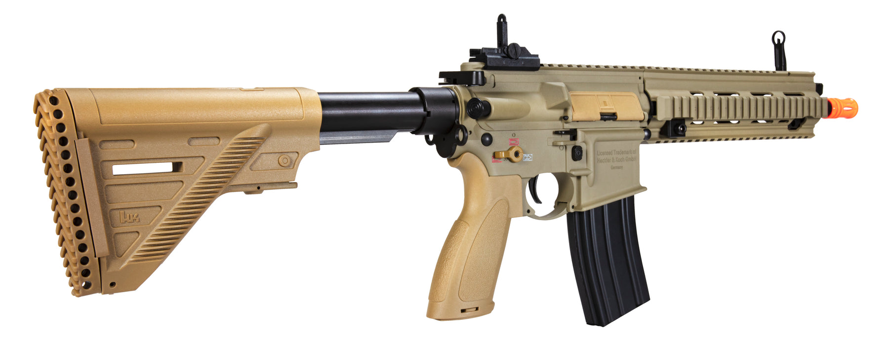 Umarex HK 416 A5 Comp AEG BB Green/Brown Airsoft Rifle (2275057) – Sports  and Gadgets
