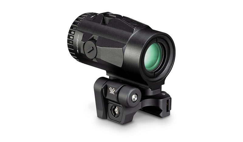 Vortex Optics Micro3X Red Dot Sight Magnifier with Quick-Release Mount with Free Hat and Wearable4U Bundle