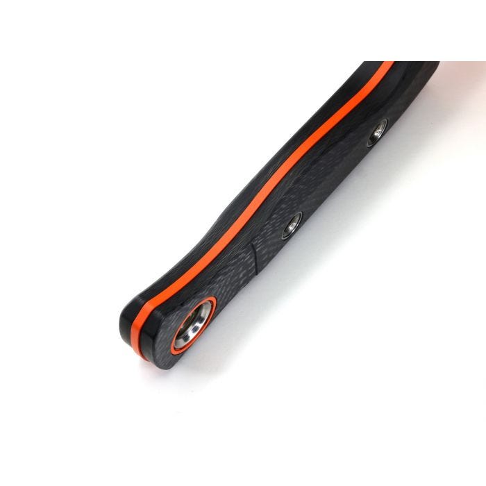 Benchmade 15500OR-2 Meatcrafter Orange S45VN SelectEdge Carbon Fiber Fixed Blade Knife