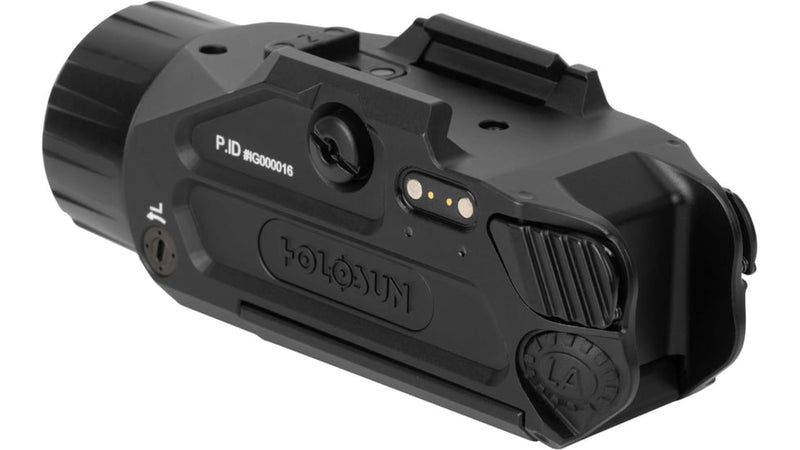 Holosun P.ID-DUAL White Flashlight with Green & IR Pointer Laser 800/400 Lumens 17,000/8,500 Candela