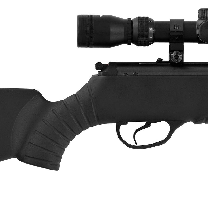 Hatsan Mod 85 Spring Combo .25 Caliber Air Rifle with Wearable4U 100x Paper Targets and 150x .25cal Lead Pellets Bundle