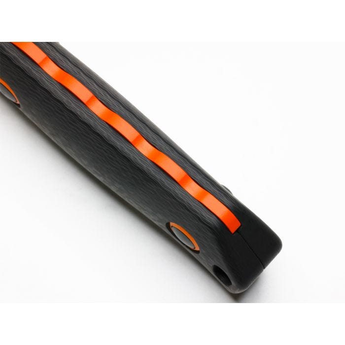 Benchmade 15600OR Raghorn Hunting Fixed Blade (4.64" Orange) Plain Edge Carbon Fiber Knife