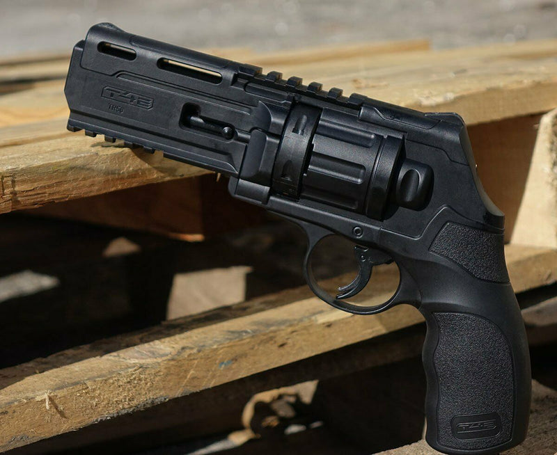 Umarex T4E TR50 .50 Caliber Black CO2 Training Paintball Pistol Revolver Marker