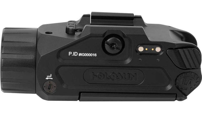 Holosun P.ID-DUAL White Flashlight with Green & IR Pointer Laser 800/400 Lumens 17,000/8,500 Candela