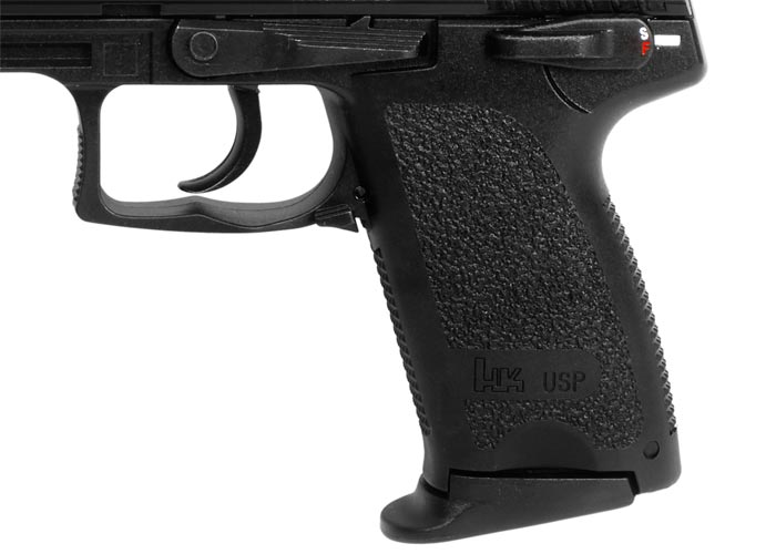 Umarex H&K USP Compact GBB Airsoft Pistol with Green Gas and Extra 22rds Mag and Wearable4U Pack of 1000 6mm BBs Bundle