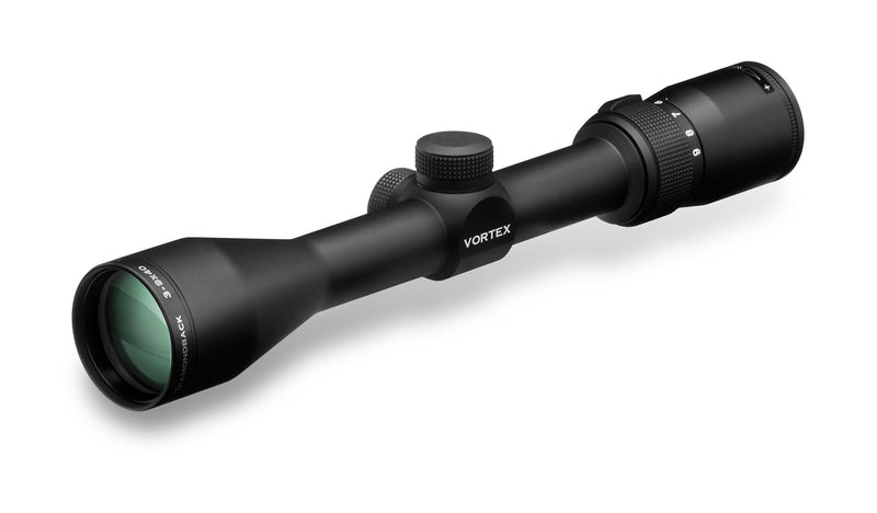 Vortex Optics Diamondback 3-9x40 Dead-Hold BDC (MOA) Reticle, 1 inch Tube Riflescope with Hat and  Rings Bundle