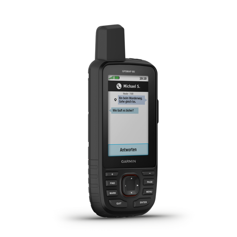 Garmin GPSMAP 66i, GPS Handheld and Satellite Communicator, TopoActive Mapping and inReach Technology