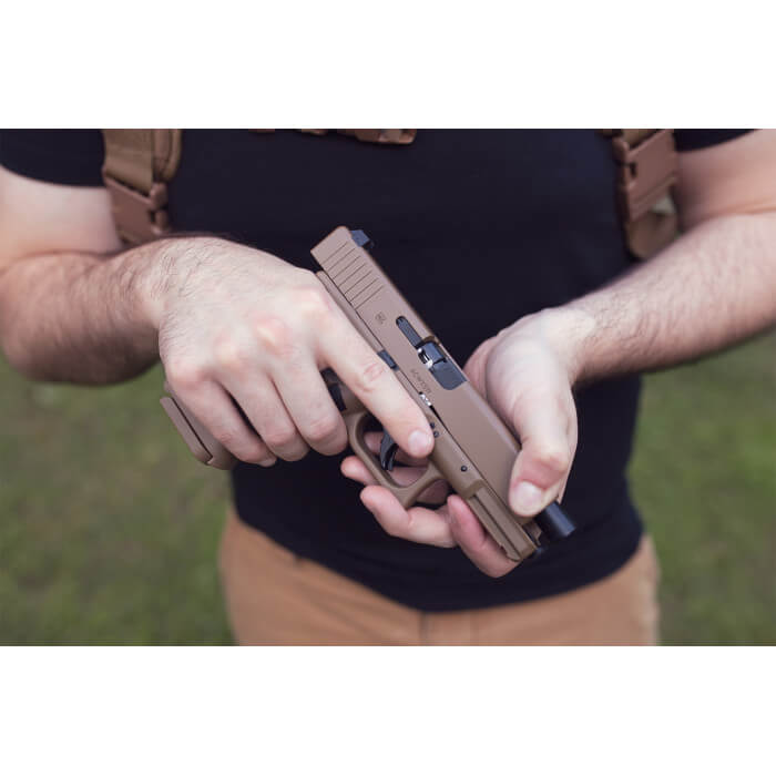  Umarex 2255212 Glock 19X Gen5 .177 Caliber BB Gun Air Pistol,  One Size, Tan : Sports & Outdoors