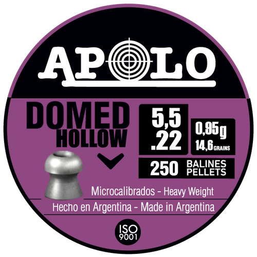 Apolo Domed Hollow Airgun Pellets