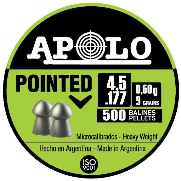 Apolo Pointed Airgun Pellets