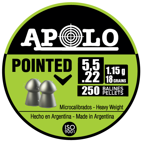 Apolo Pointed Airgun Pellets