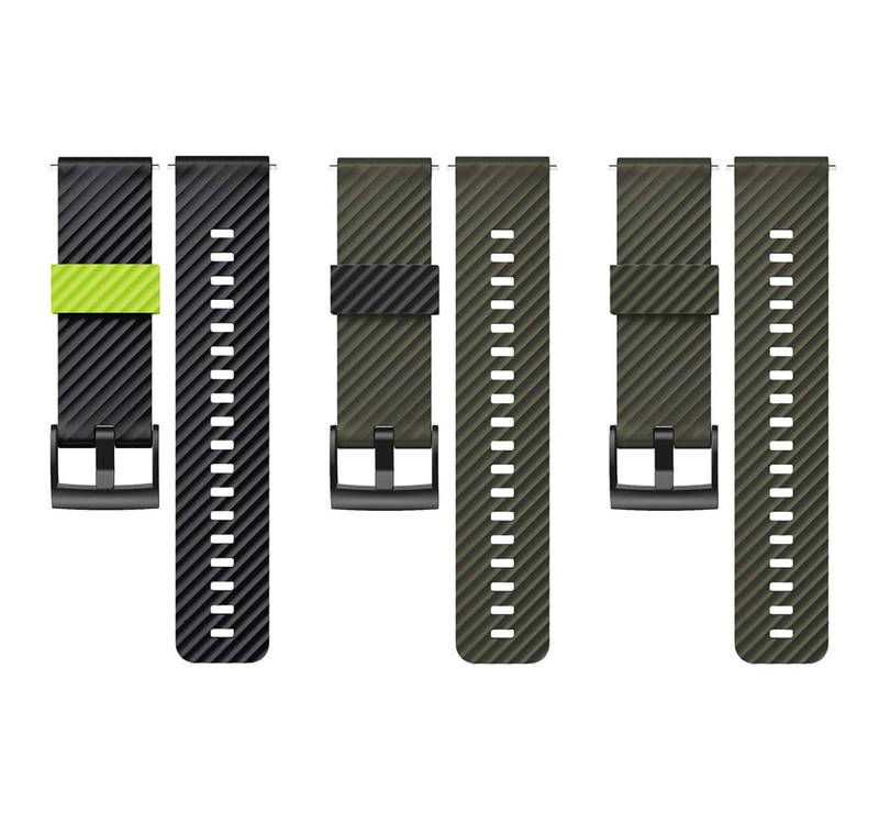 Suunto 7 GPS Sports Smart Watch with Wearable4U 3x Wristband Strap Bundle