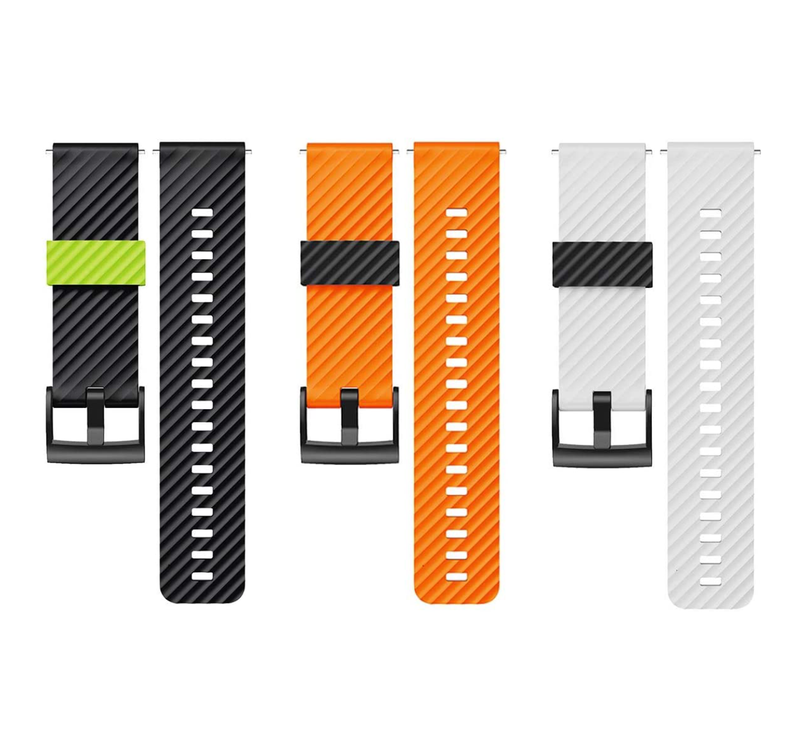 Suunto 7 GPS Sports Smart Watch with Wearable4U 3x Wristband Strap Bundle