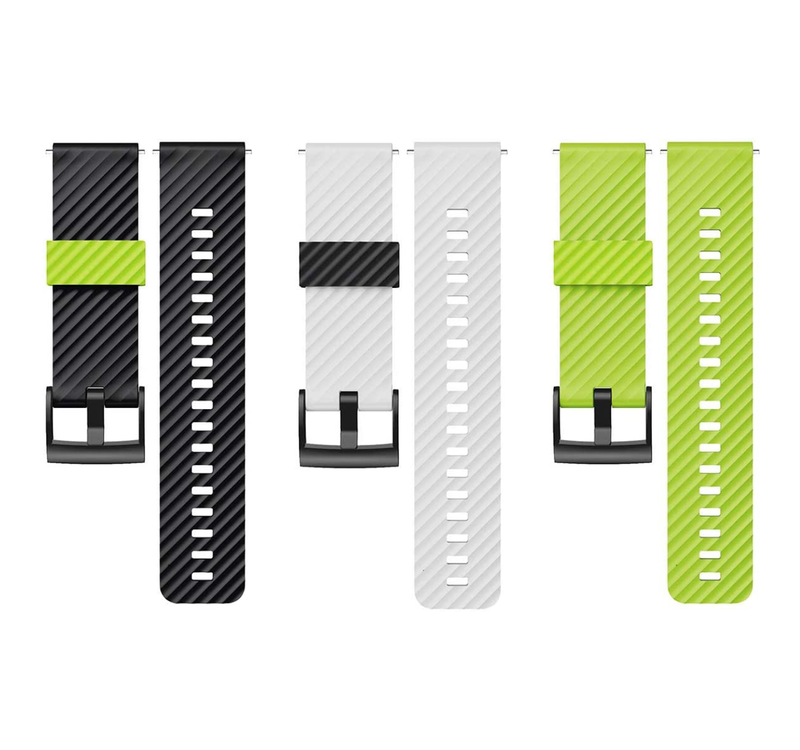 Suunto 7 GPS Sports Smart Watch with Wearable4U 3x Wristband Strap Bundle