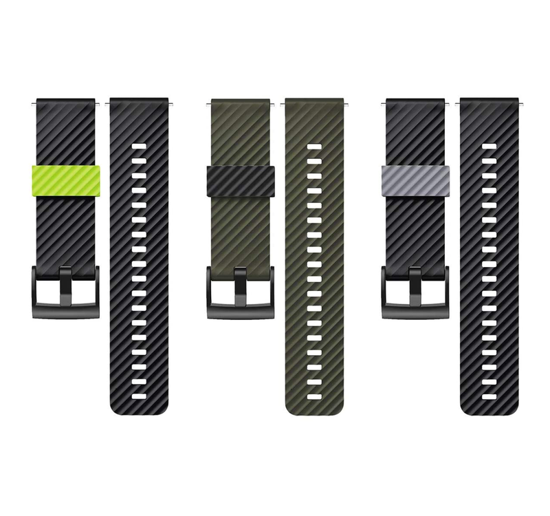 Suunto 7 GPS Sports Smart Watch with Wearable4U 3x Wristband Strap Bundle