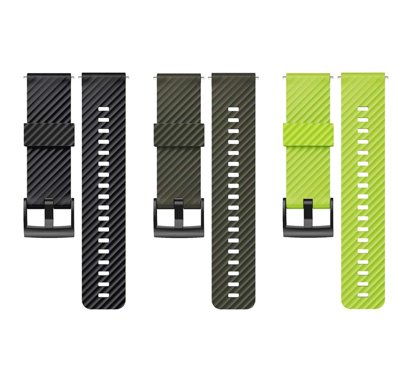 Suunto 7 GPS Sports Smart Watch with Wearable4U 3x Wristband Strap Bundle