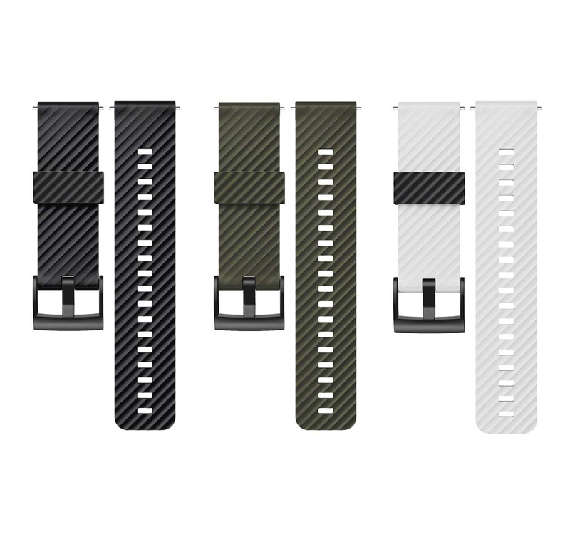 Suunto 7 GPS Sports Smart Watch with Wearable4U 3x Wristband Strap Bundle