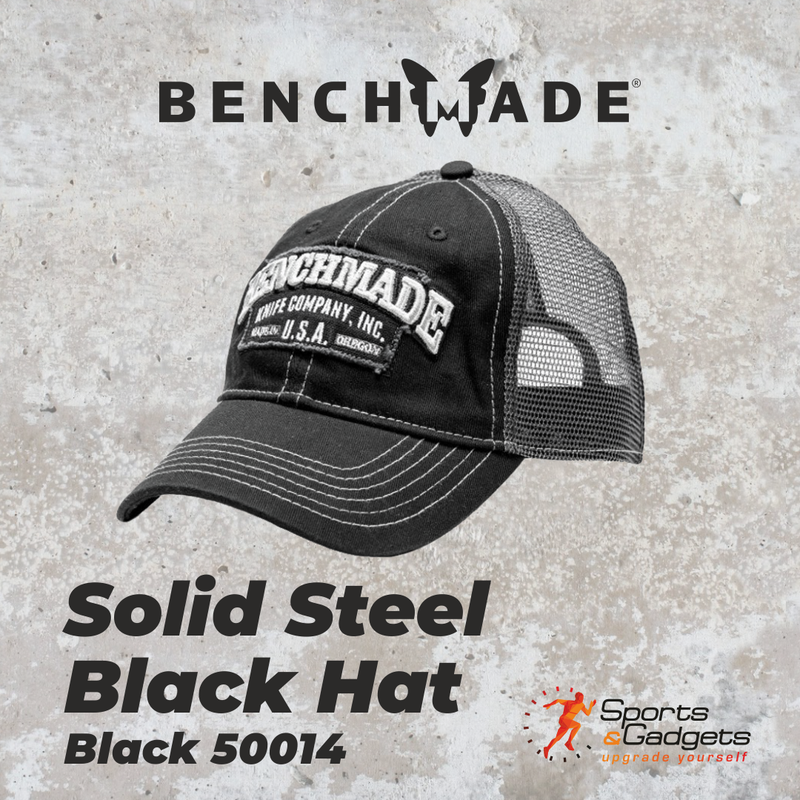 Benchmade Solid Steel Black Hat, Black 50014