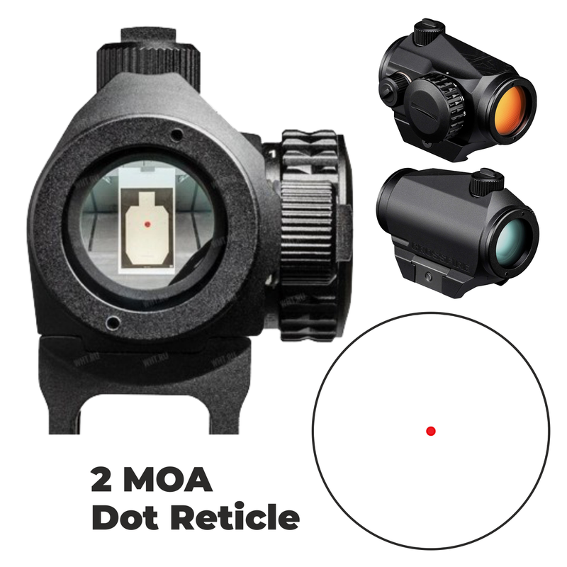 Vortex Optics Crossfire Red Dot Sight (CF-RD2) with Included Bundle