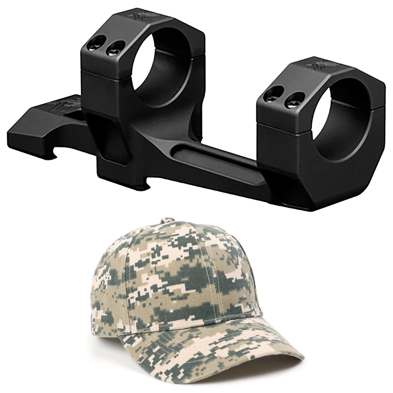 Vortex Optics Precision Extended Cantilever Mount 30mm 20 MOA with Free Hat Bundle