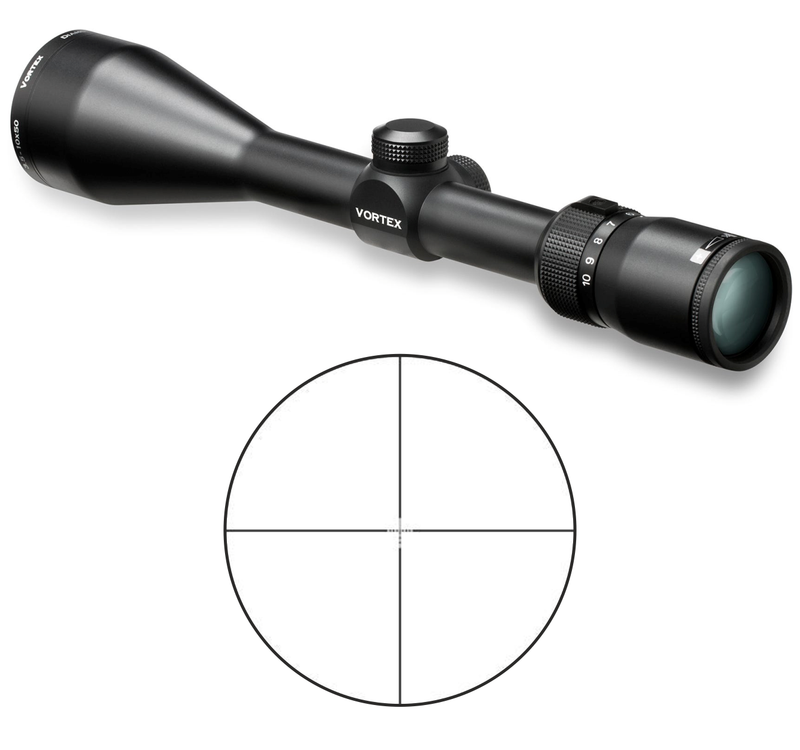 Vortex Optics Diamondback 3.5-10x50 SFP Riflescope Dead-Hold BDC Reticle, 1inch