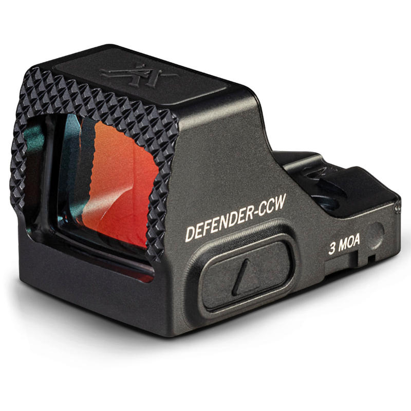 Vortex Optics Defender-CCW 3 MOA Red Dot (DFCCW-MRD3) with Free Hat Bundle