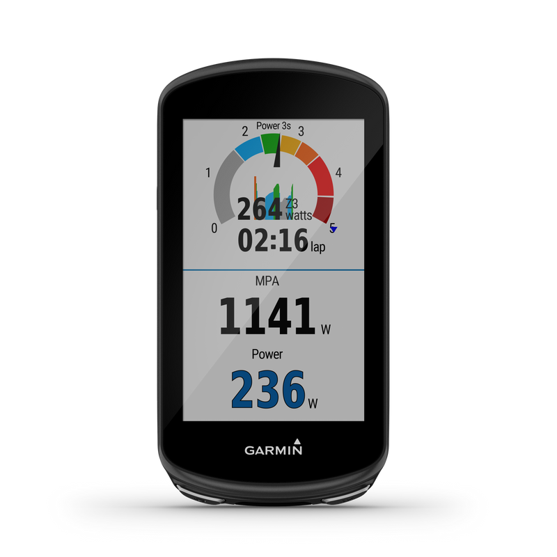 Garmin Edge 1030, GPS Cycling/Bike Computer with HRM-Dual, Cadence sensor and Speed sensor