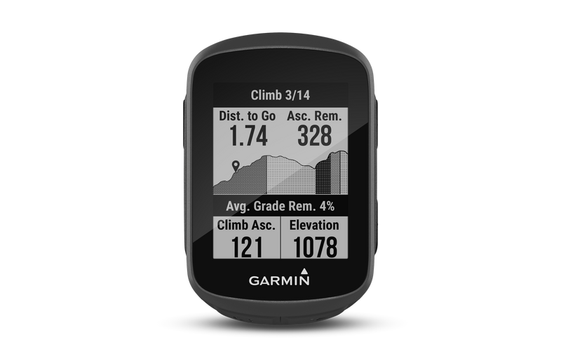 Garmin Edge 130 Plus Bundle, GPS Cycling/Bike Computer with Sensors and HR Monitor, Download Structure Workouts, ClimbPro Pacing Guidance and More