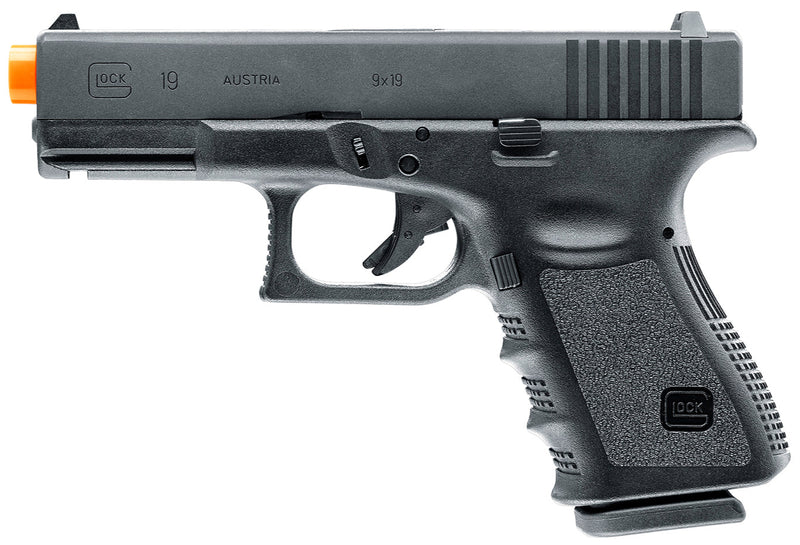 Umarex Glock Gen3 G19 Gas Blowback Airsoft Pistol, Black (2276303)