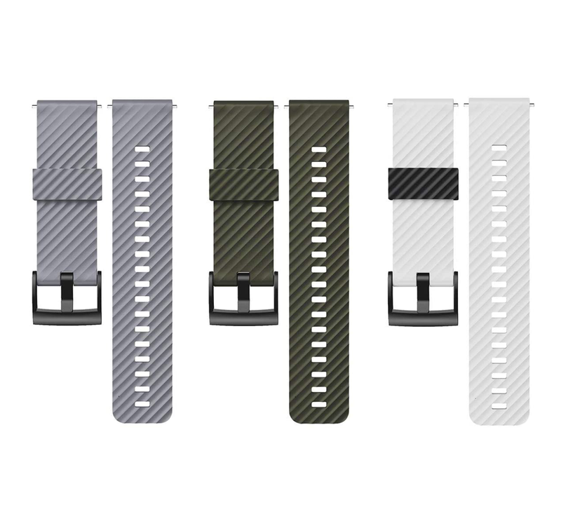 Suunto 7 GPS Sports Smart Watch with Wearable4U 3x Wristband Strap Bundle