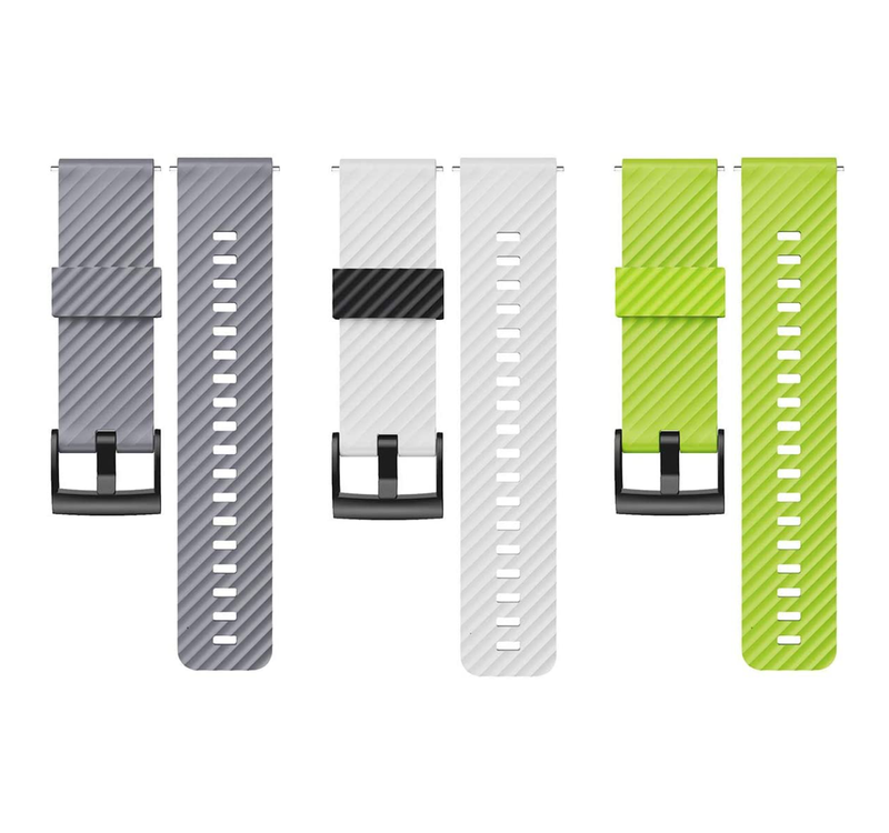 Suunto 7 GPS Sports Smart Watch with Wearable4U 3x Wristband Strap Bundle