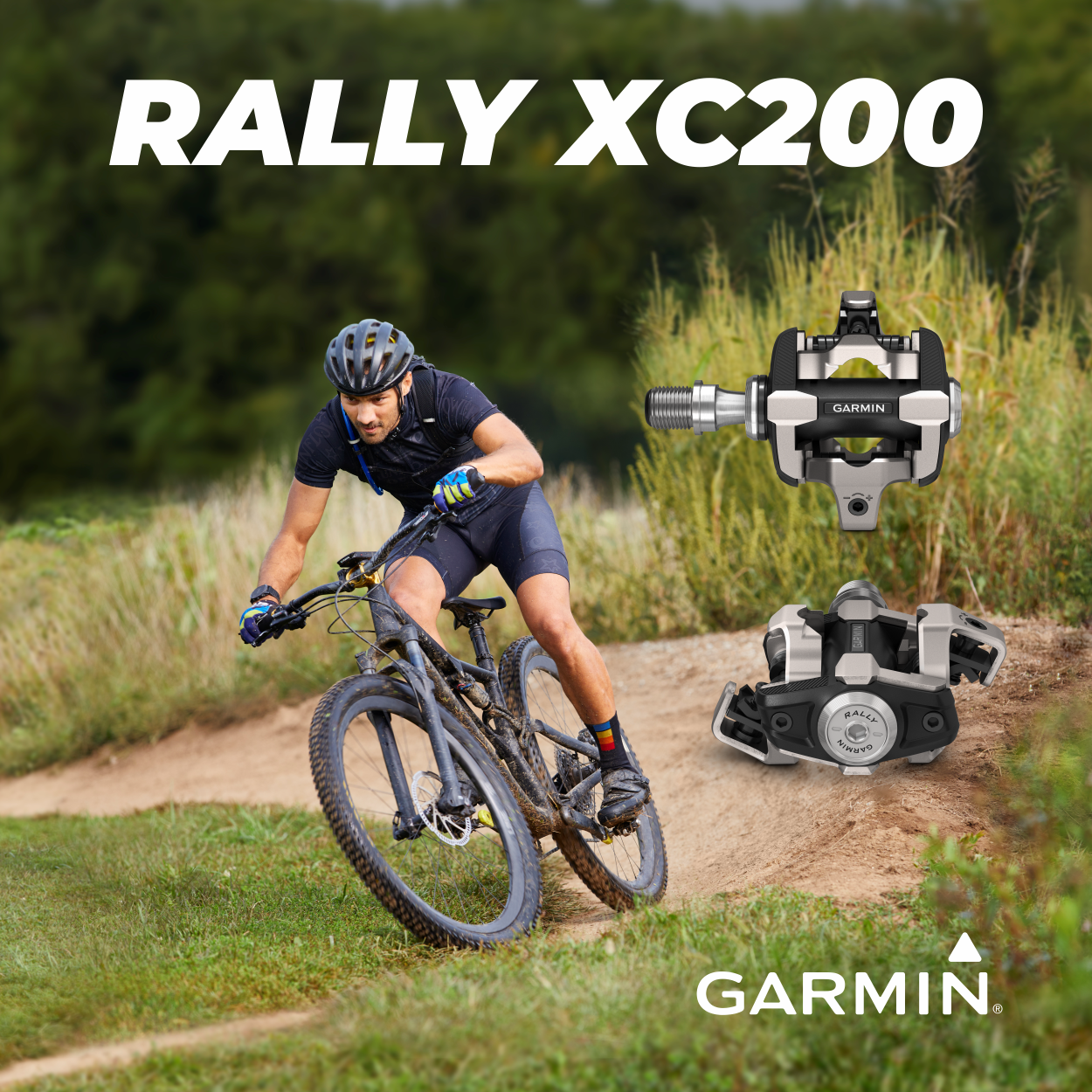 Garmin Rally XC100 or XC200, Power Meter with Garmin Replacement Cleat –  Sports and Gadgets