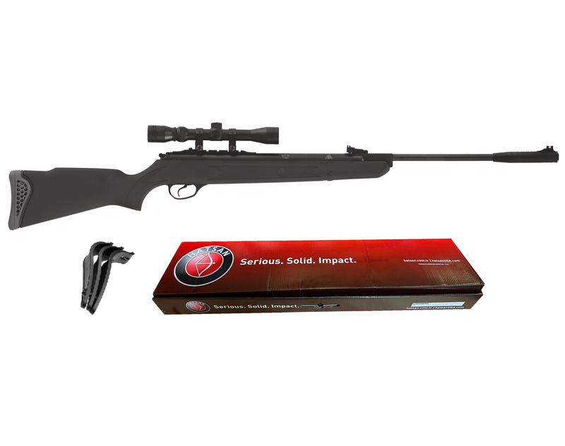Hatsan Mod 125 Combo Vortex .22 Caliber Air Rifle with Included 3-9X32 Scope and Pack of 250 Pellets Bundle (Pellets Caliber/Weight .22/12.96 Grains)