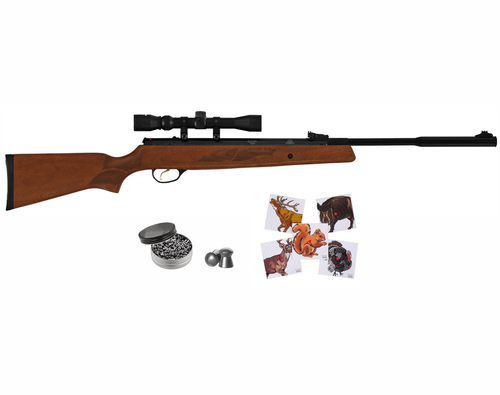 Hatsan MOD 95 Vortex Combo QE Air Rifle with Targets and Lead Pellets Bundle
