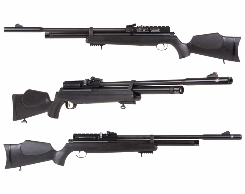Hatsan AT44S10 QE Open Sight Air Rifle with Targets and Lead Pellets Bundle