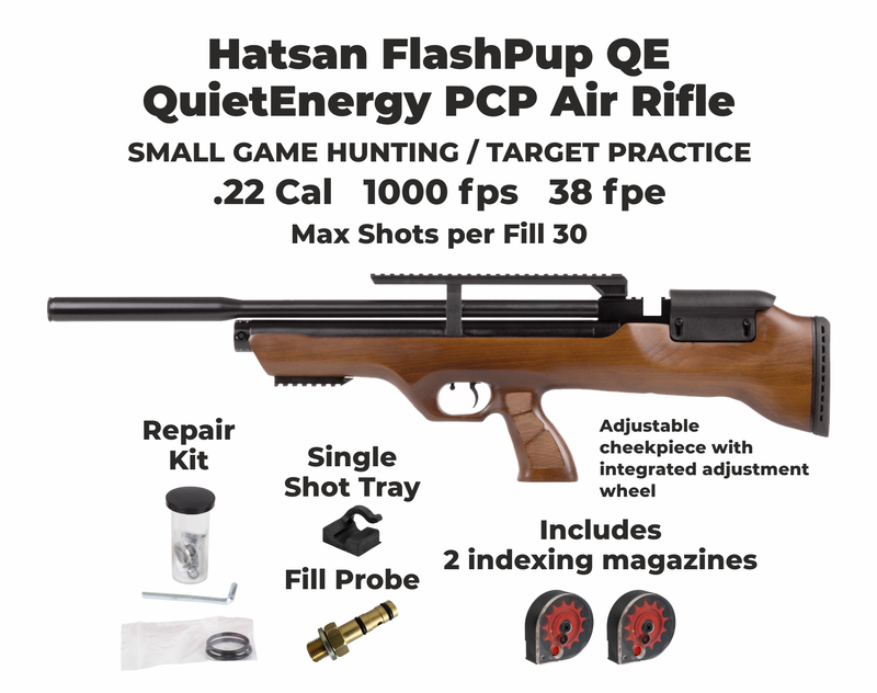 Hatsan FlashPupQE QuietEnergy QE PCP Air Rifle